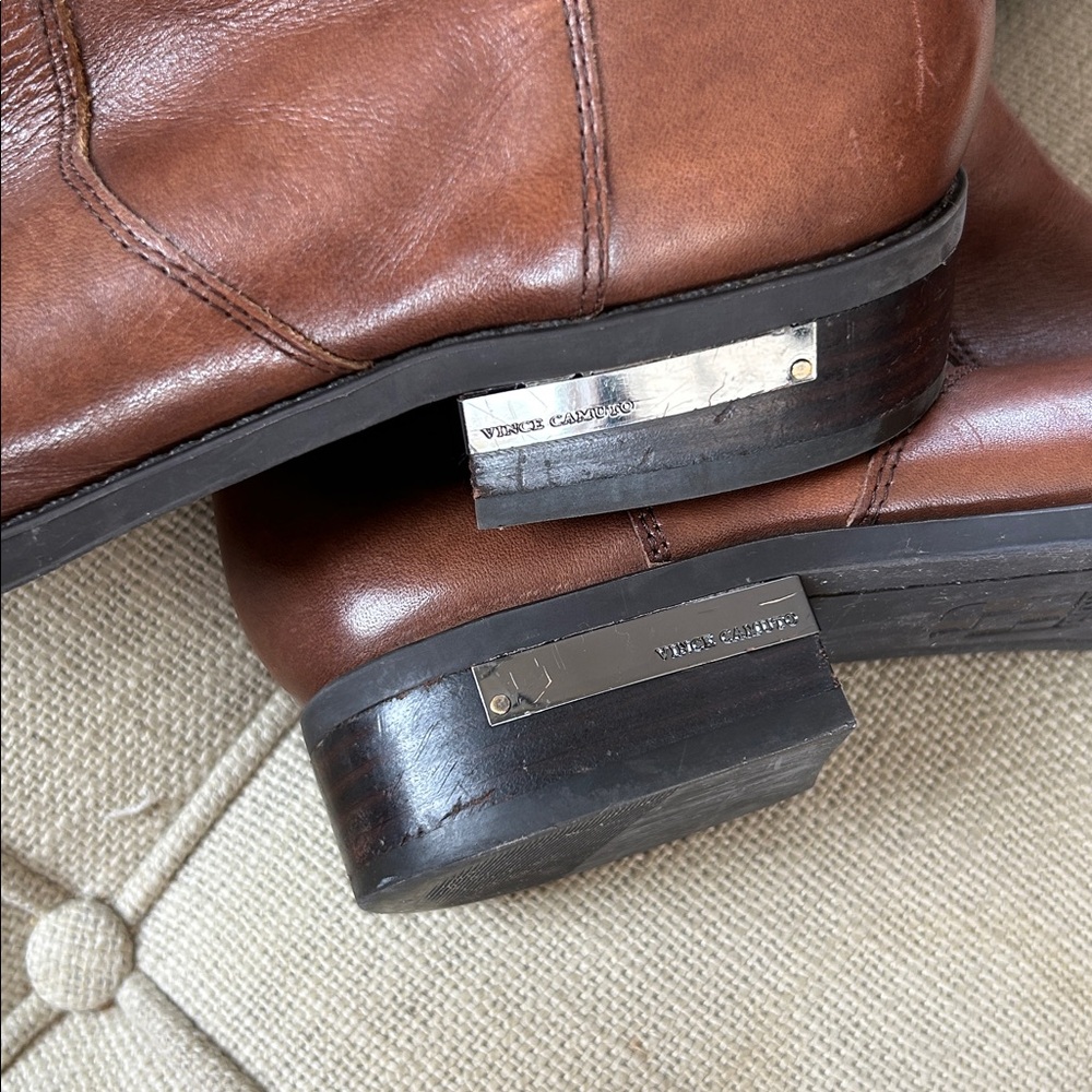 Vince Camuto Palenda Tall Lace-Up Riding Boots - Picture 8 of 11